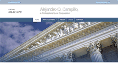 Desktop Screenshot of lawofficessandiegoca.com
