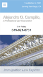 Mobile Screenshot of lawofficessandiegoca.com